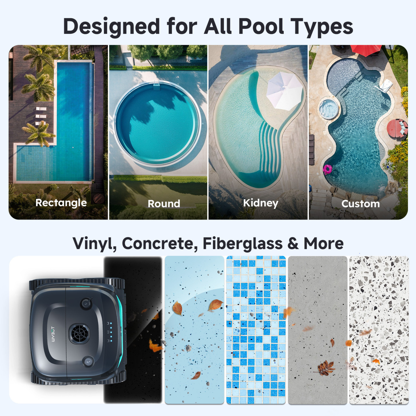 Limpiador piscina Wybot C2 Pro Vision