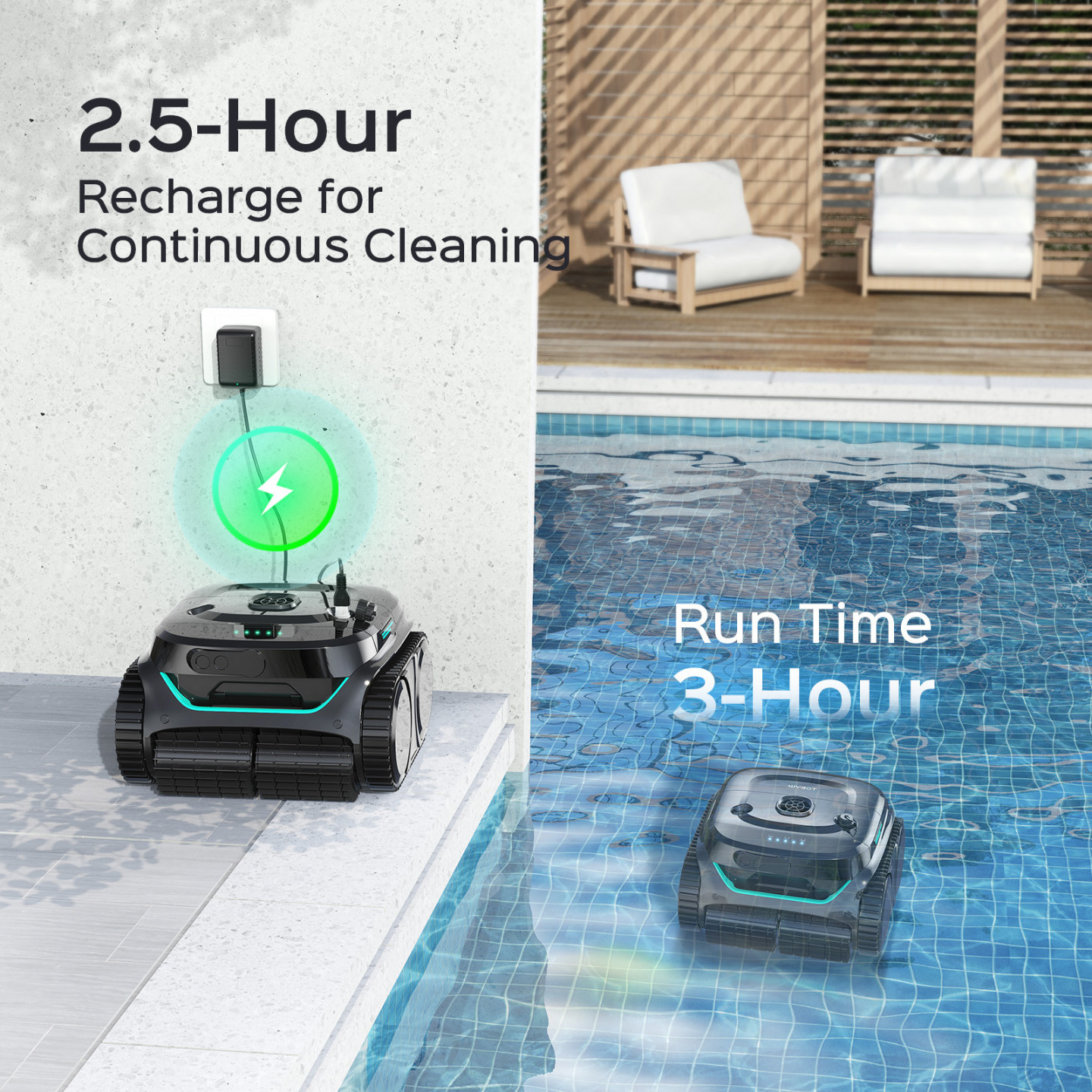 Limpiador piscina Wybot C2 Pro Vision