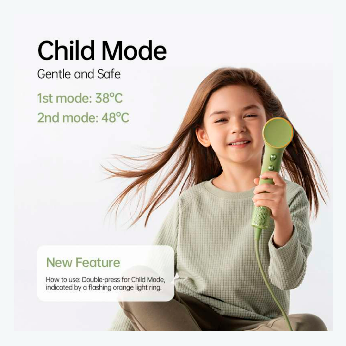 Laifen Secador Mini Green